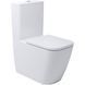 Унитаз-компакт Devit Quadra 2050140 безободковый с крышкой&nbsp;soft-close, Vortex Flush, белый 580937 фото 1