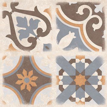 Керамогранітна плитка Kompas Patchwork F P 47*47*7 NR Mat 1 60128476 фото