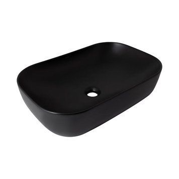 Раковина-чаша Qtap Robin 610х400х145 Matt black QT132143PMBMBN SD00052909 фото