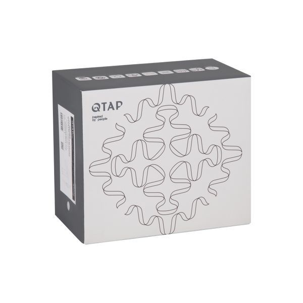 Смеситель для раковины Qtap Gemini (с гигиеническим душем) QTGEM272GMB45692 Gunmetal Black PVD SD00051816 фото