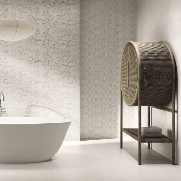 Плитка APE Verse Poeme White Rect 40x120 см 596442 фото