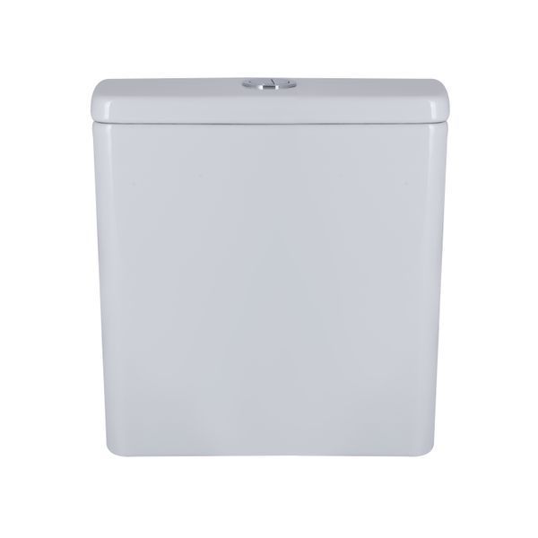 Унітаз-компакт Qtap Cardinal Ultra Quiet безободковий з сидінням Soft-close QT04222168AUQ3W SD00051950 фото
