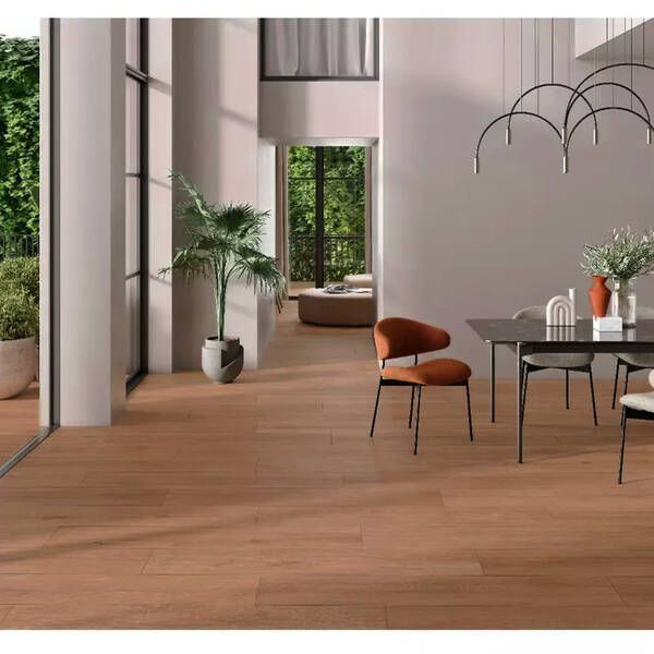 Керамогранит Almera Ceramica (Spain) P.E. Nanotech Nordby Brown Mt Rect 30x150 см 540744 фото