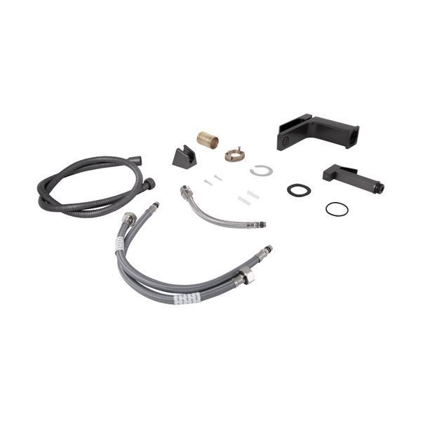 Смеситель для раковины Qtap Gemini (с гигиеническим душем) QTGEM272GMB45692 Gunmetal Black PVD SD00051816 фото