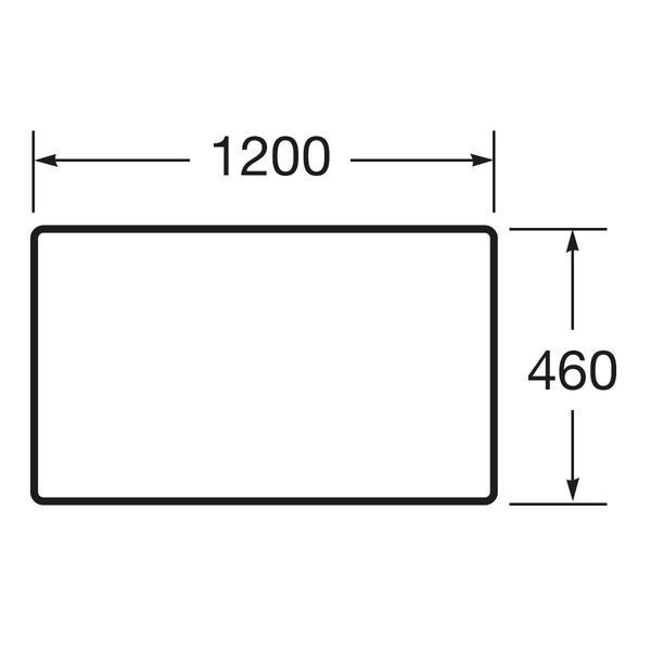 VICTORIA BASIC MODULAR стільниця 119см, колір дуб 80801 фото