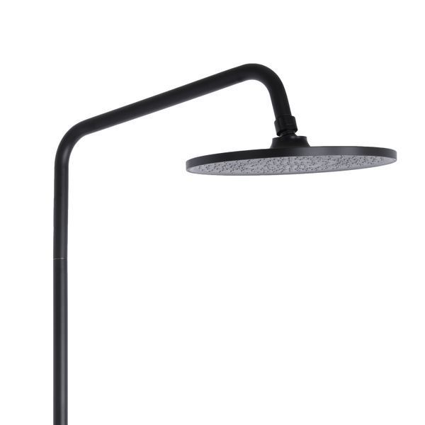 Душова система універсальна Qtap Taurus на три споживача (з виливом) QTTAU111BLM45666 Black Matt SD00051790 фото