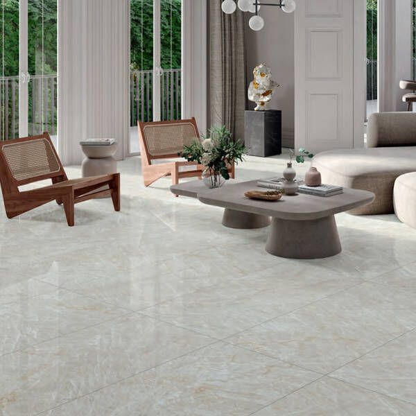 Керамограніт Alaplana Taj Mahal Cream Pulido Rect. 60х120 см 585962 фото
