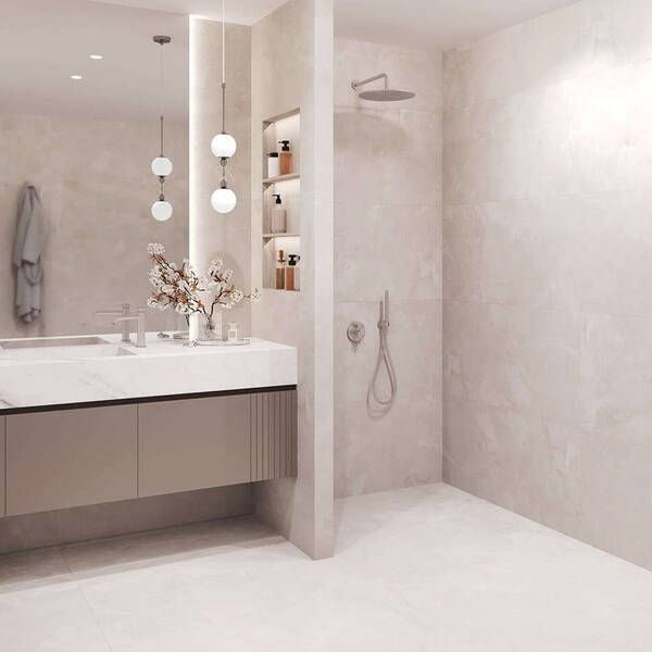 Керамограніт Ceramica Deseo Onyx Elegant Bianco 60x120 см 566381 фото