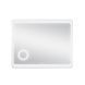 Дзеркало Qtap Aquarius 1000х800 з LED-підсвічуванням, лінза, QT2178141980100W SD00045775 фото 3