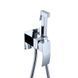 Набор для гигиенического душа Qtap Swan Cascada прямоугольный QTSWA262CRM45567 Chrome SD00051691 фото 1