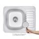 Кухонная мойка Brinex 5848 0,8 мм Satin (BRIN5848SAT08) SD00054091 фото 2