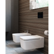 INSPIRA Square унітаз 370*560*440мм, підвісний, квадратний, Rimless, горизонтальний випуск 51686 фото 4